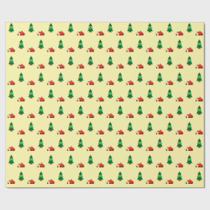 Papier Cadeau Motif d'arbre forestier - Confortable conception n