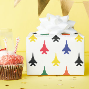 Papier Cadeau Motif d'avion F-15E Colours de l'escadron