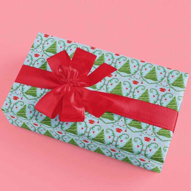 Papier Cadeau Motif de Baby shower de tenue Père Noël pour bébé  (Créateur téléchargé)