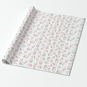 Papier Cadeau Motif de campagne rustique