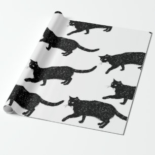 Papier Cadeau Motif de chat