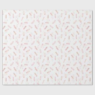 Papier Cadeau Motif de chaussure de Pointe