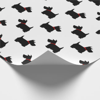 Papier Cadeau Motif de chien de Scottie