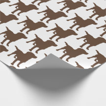 Motif de chiens de Chocolate Retrivers du Labrador