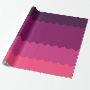 Papier Cadeau Motif de coucher de soleil néon