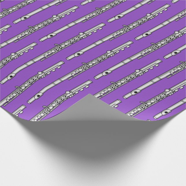 Papier Cadeau Motif de dessin de flux (Coin)