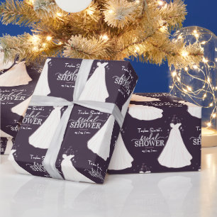 Papier Cadeau Motif de Fête des mariées mignonne