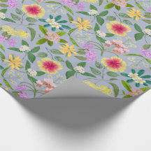 Motif de fleurs tropicales colorées illustrées