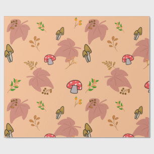 Papier Cadeau Motif de fruit pastèque tropicale