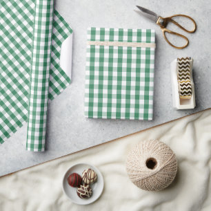 Papier Cadeau Motif de grille sombre élégant