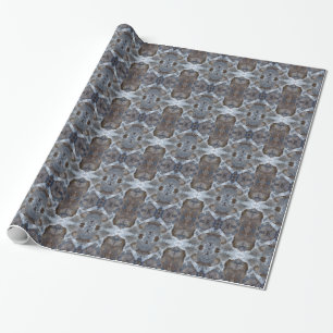 Papier Cadeau Motif de kaléidoscope