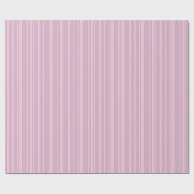 Papier Cadeau Motif de ligne violet et rose (Plat)