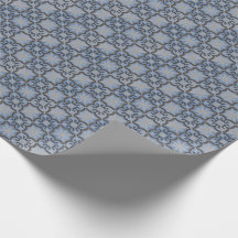Motif de mosaïque marocaine géométrique bleu et gr