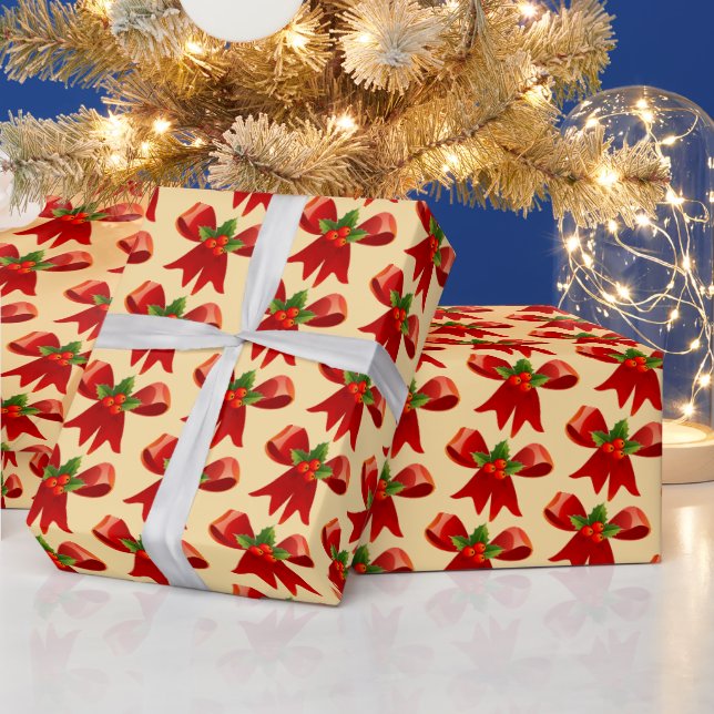 Papier Cadeau Motif de Noël (Vacances)