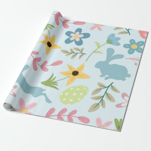 Papier Cadeau Motif de Pâques joli et coloré