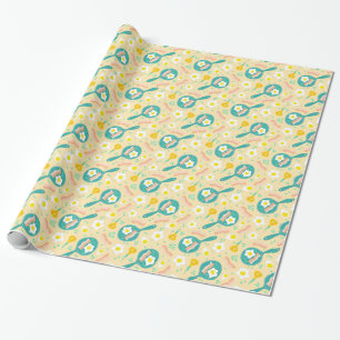 Papier Cadeau Motif de petit déjeuner