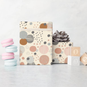 Papier Cadeau Motif de points tendance