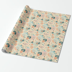 Papier Cadeau Motif de points tendance