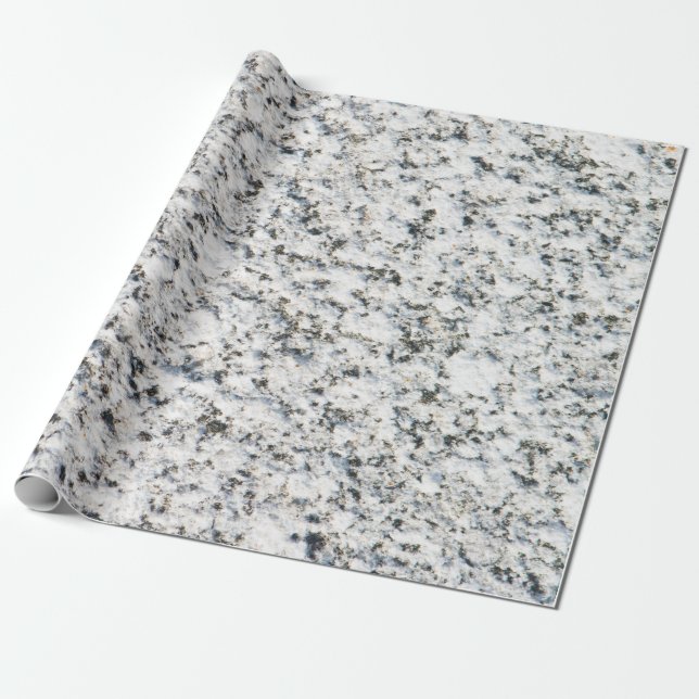 Papier Cadeau Motif de surface en granit (Déroulé)