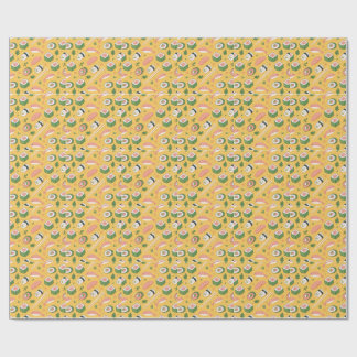 Papier Cadeau Motif de sushi sans couture – Nourriture japonaise