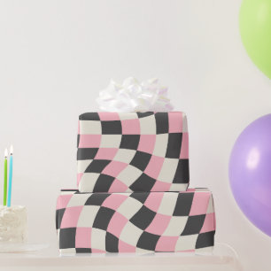 Papier Cadeau Motif de tableau de bord rétro super, Y2k