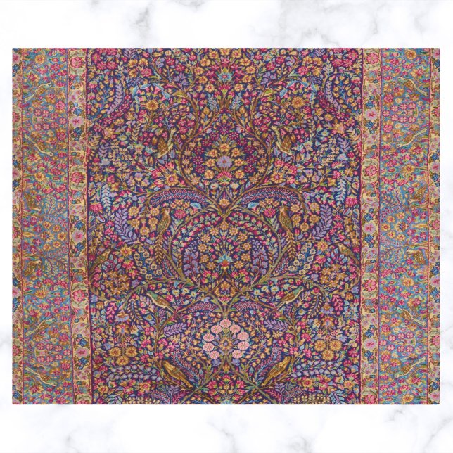 Papier Cadeau Motif de tapis persan coloré (Créateur téléchargé)