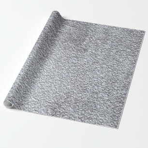 Papier Cadeau Motif de texture en pierre grise foncée