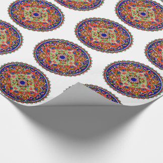 Papier Cadeau Motif décoratif vintage