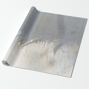 Papier Cadeau Motif d'écorce de bouleau