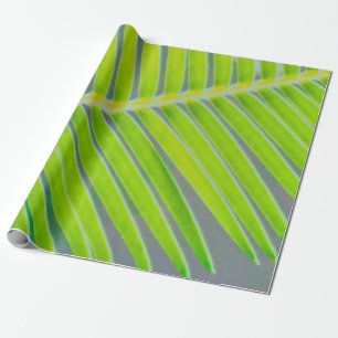 Papier Cadeau Motif des Palmes