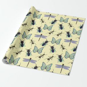 Papier Cadeau Motif d'été