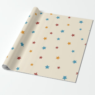 Papier Cadeau Motif d'étoiles