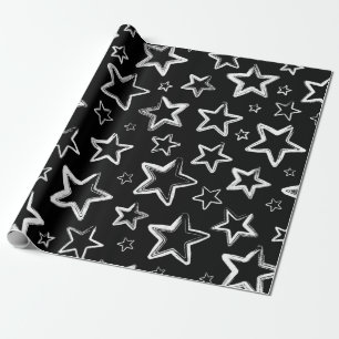 Papier Cadeau Motif d'étoiles