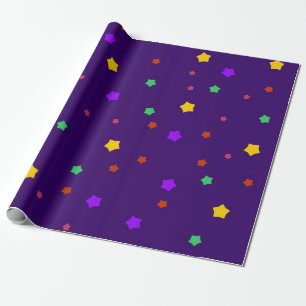 Papier Cadeau Motif d'étoiles