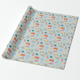 Papier Cadeau Motif d'icônes Classiques FRIENDS™
