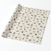 Motif d'icônes western vintage