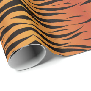 Papier Cadeau Motif d'impression Tiger