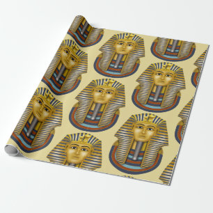 Papier Cadeau Motif du roi Tut Pharaoh