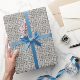 Papier Cadeau Motif en bois transparent