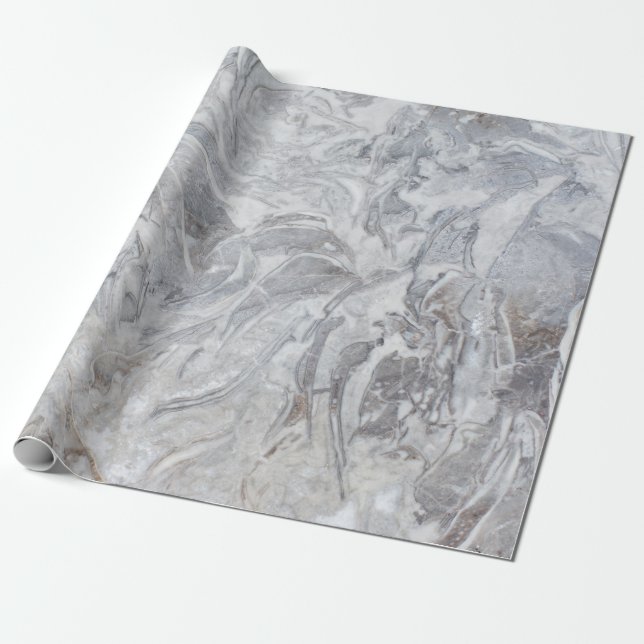 Papier Cadeau motif en marbre (Déroulé)