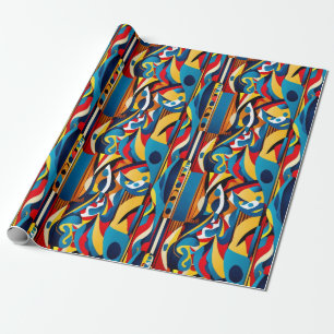 Papier Cadeau Motif ethnique, Conception ethnique, Ethique
