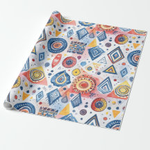 Motif ethnique graphique