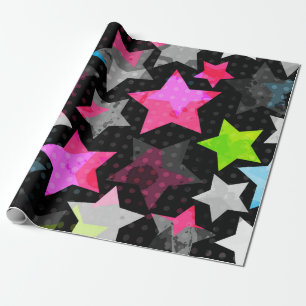 Papier Cadeau Motif étoiles