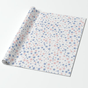 Papier Cadeau Motif étoiles