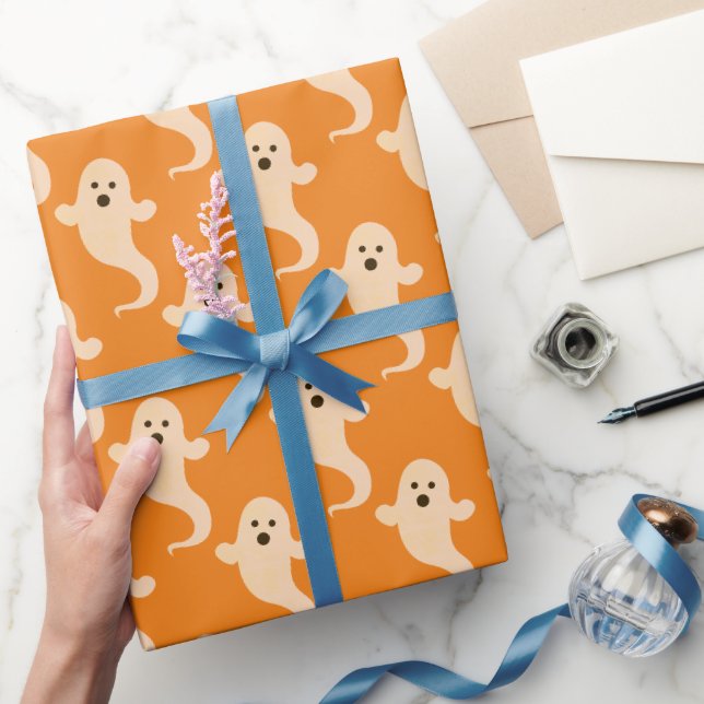Papier Cadeau Motif fantôme (Cadeaux)