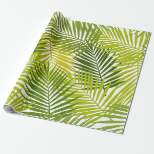 Papier Cadeau motif feuille