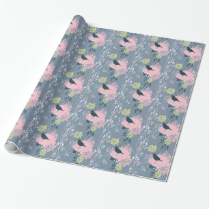 Papier Cadeau Motif floral 8