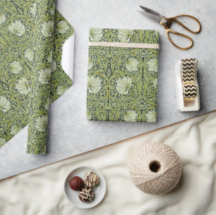 Papier Cadeau Motif floral vintage Pimpernel de William Morris