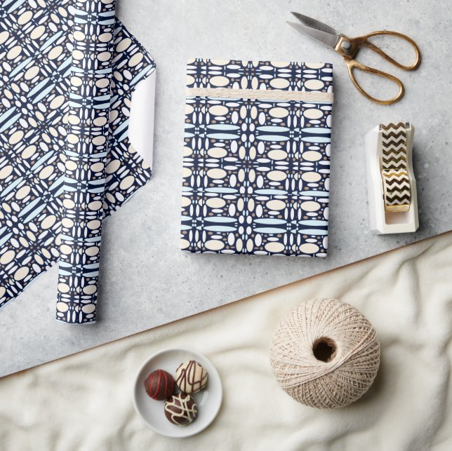 Papier Cadeau Motif géométrique (Artisanat)