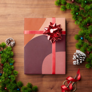 Papier Cadeau Motif géométrique abstrait du milieu du XXe siècle